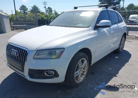 2014 Audi Q5 2.0T Premium from USA, damaged, VIN WA1LFAFP7EA016620